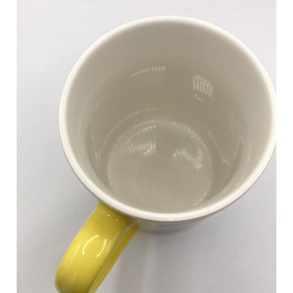 Pylones Crea Crea Design Bright Yellow Flower Floral Ceramic Coffee Mug‎ Cup - Picture 7 of 7